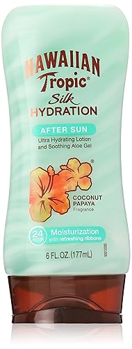 Hawaiian Tropic Silk Hydration Moisturizing Sun Care After Sun Lotion - Coconut Papaya, 6 Ounce