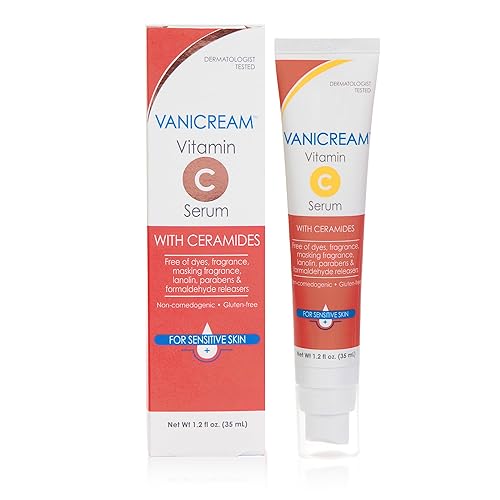 Vanicream Vitamin C Serum, 1.2 Fl Oz, Formulated Without Common Irritants for Sensitive Skin, Milky and Lightweight Brightening Serum, Hydrates