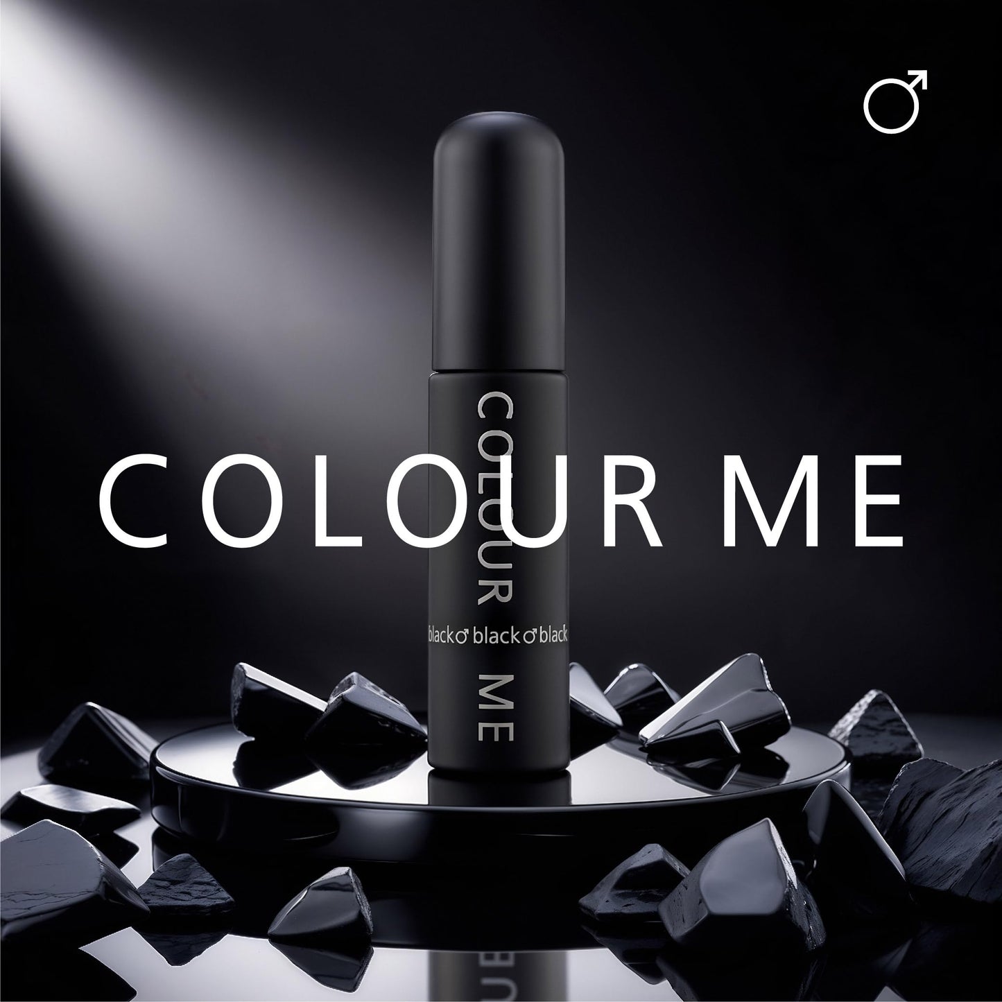 Colour Me Homme Black by Milton-Lloyd for Men - 1.7 oz EDT Spray