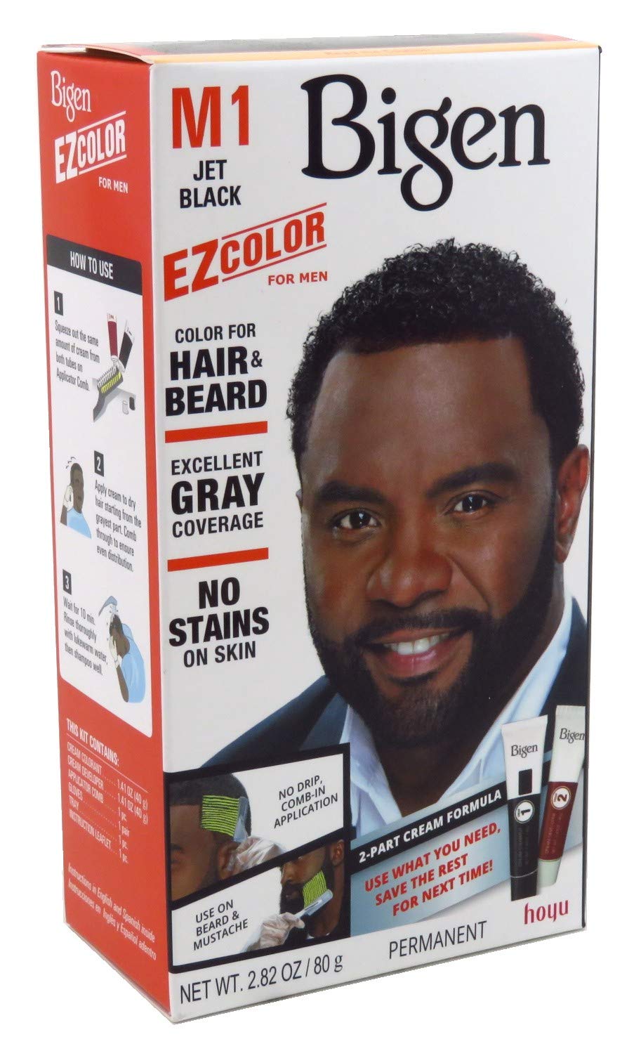 Bigen Ez Color For Men Jet Black Kit (2 Pack)
