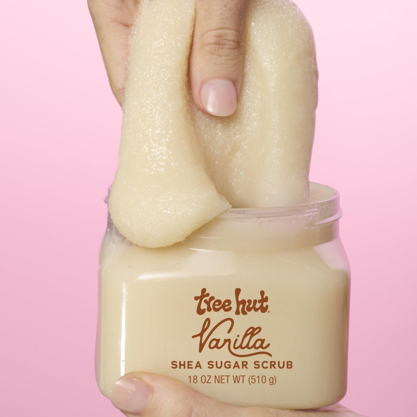 Tree Hut Vanilla Shea Sugar Scrub, Easter Gifts for Women, Exfoliating & Hydrating Body Scrub with Shea Butter & Essential Oils, Smooth Skin, For All