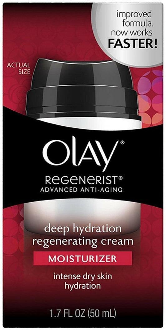 OLAY Regenerist Advanced Anti-Aging Deep Hydration Regenerating Cream 1.70 oz ( Pack of 3)