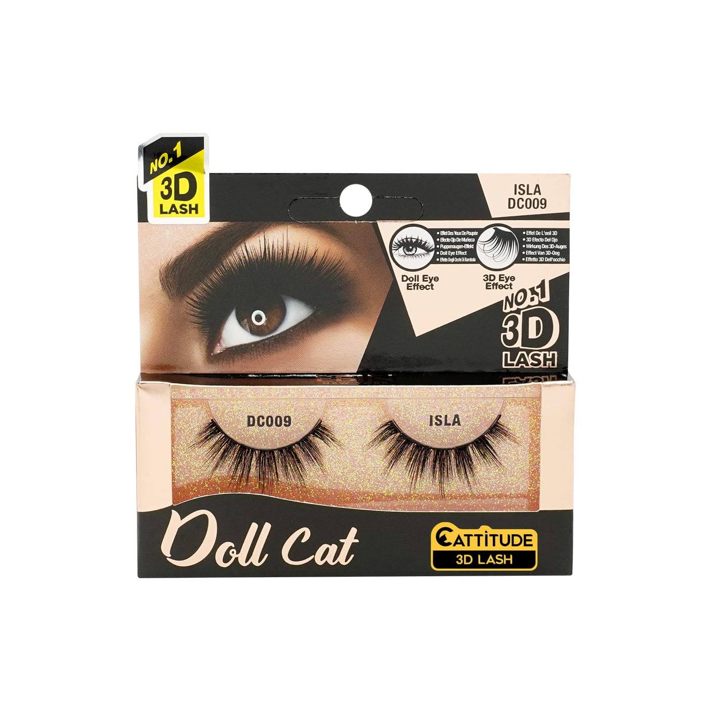 DOLL CAT 3D LASHES (CHOOSE STYLE)