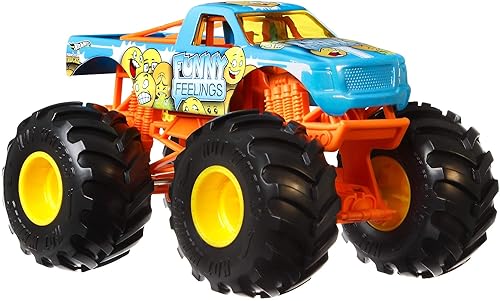 Hot Wheels Monster Trucks 1:24 Funny Feelings Vehicle