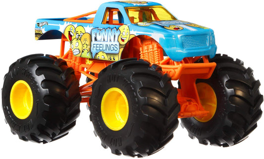 Hot Wheels Monster Trucks 1:24 Funny Feelings Vehicle
