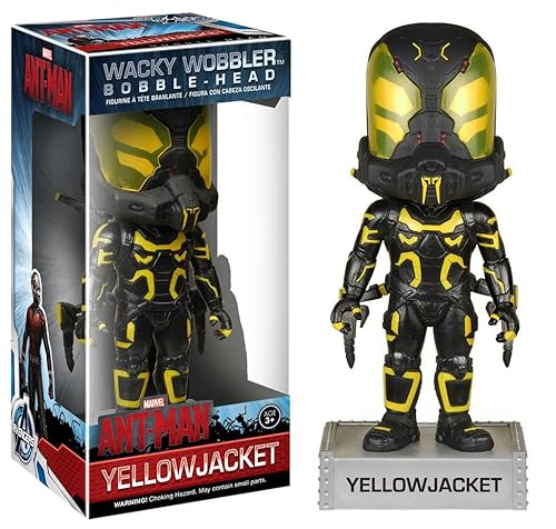 Funko Wacky Wobbler: Marvel Yellow Jacket Ant-Man Action Figure