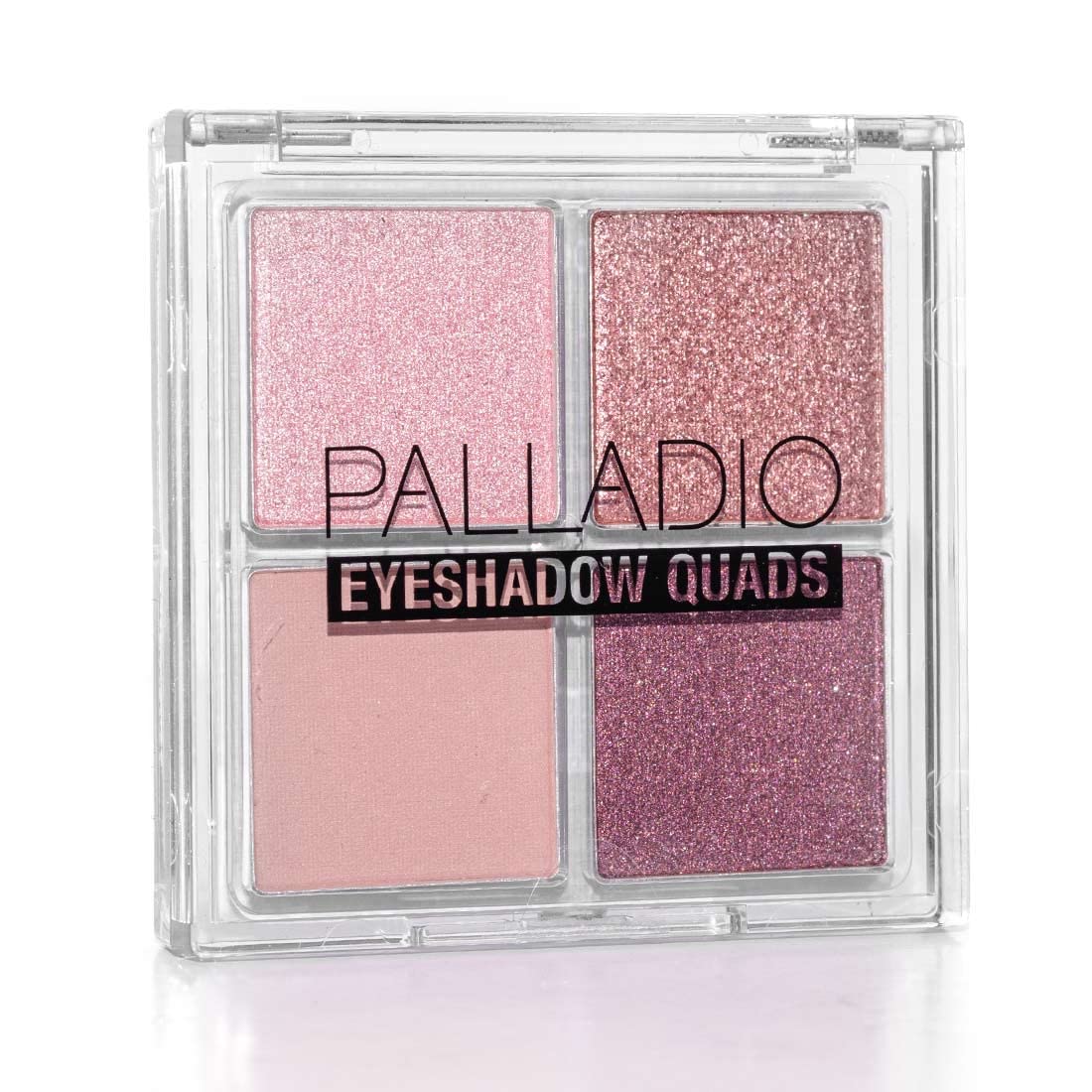 Palladio Eyeshadow Quads Velvety Pigmented Blendable Matte, Metallic & Shimmer Finishes, Creamy Formula, Four Way Quad Eye Shadow Palette, Talc-Free
