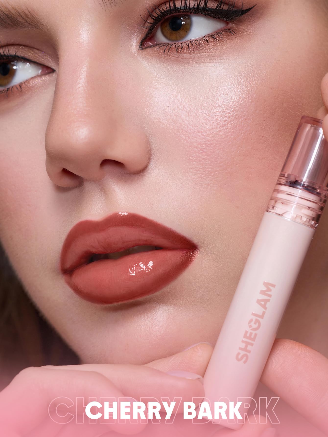 SHEGLAM Fall In Line Peel Off Lip Liner Stain Long Lasting Transfer-proof Nude Lip Tint-Cherry Bark Beauty and Personal Care SHEGLAM