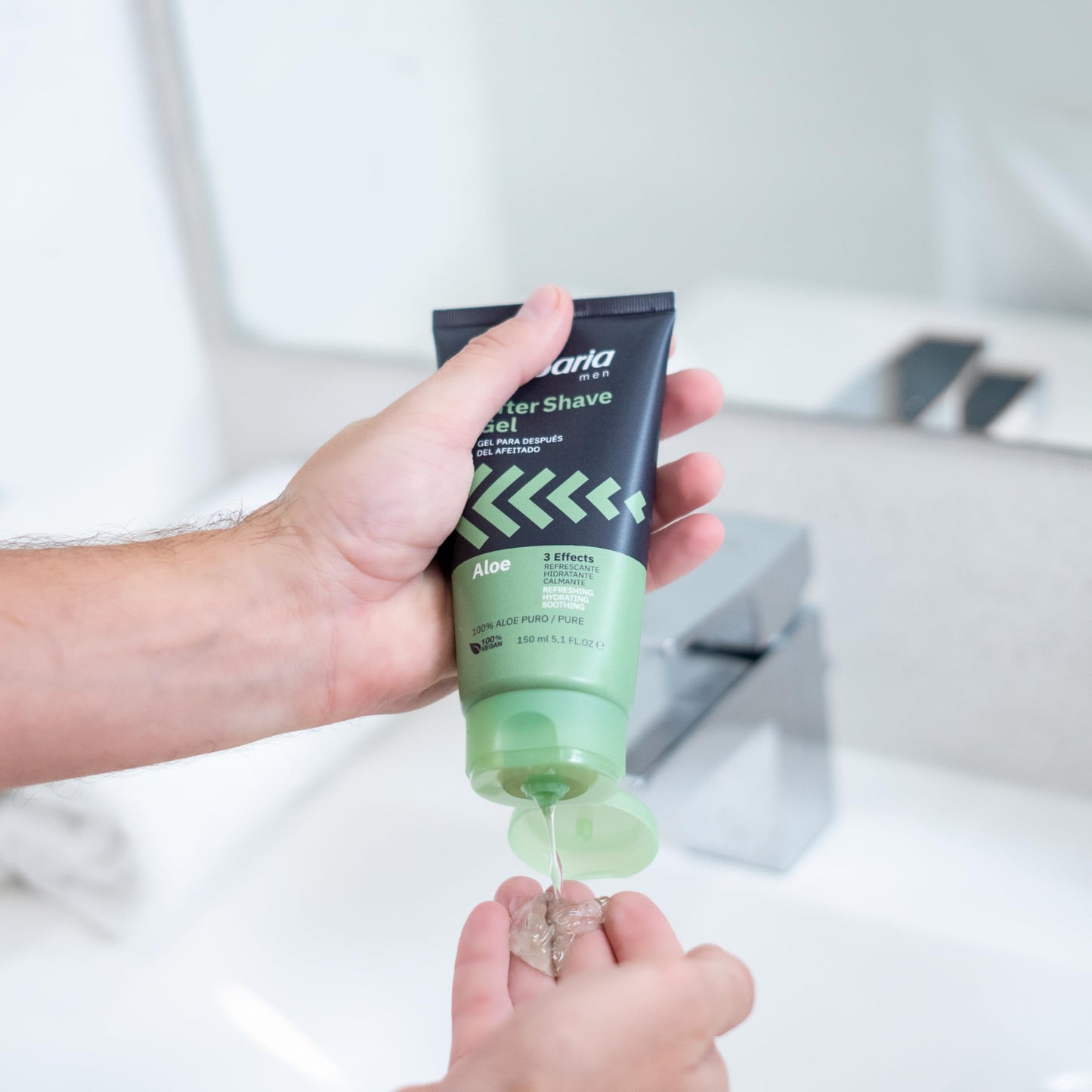 Babaria Men After Shave Gel Aloe 150Ml Beauty and Personal Care Babaria