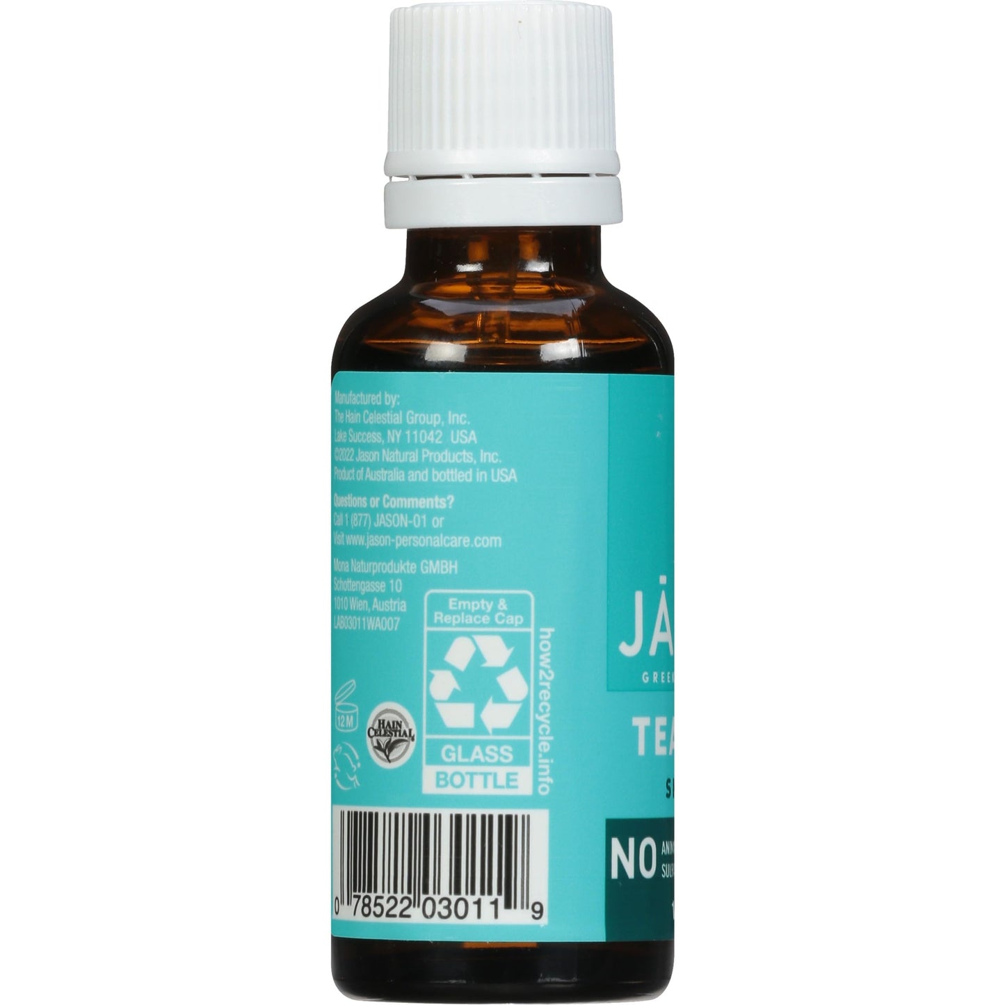 Jason Purifying Tea Tree, Skin Oil 1 oz (Pack of 2)