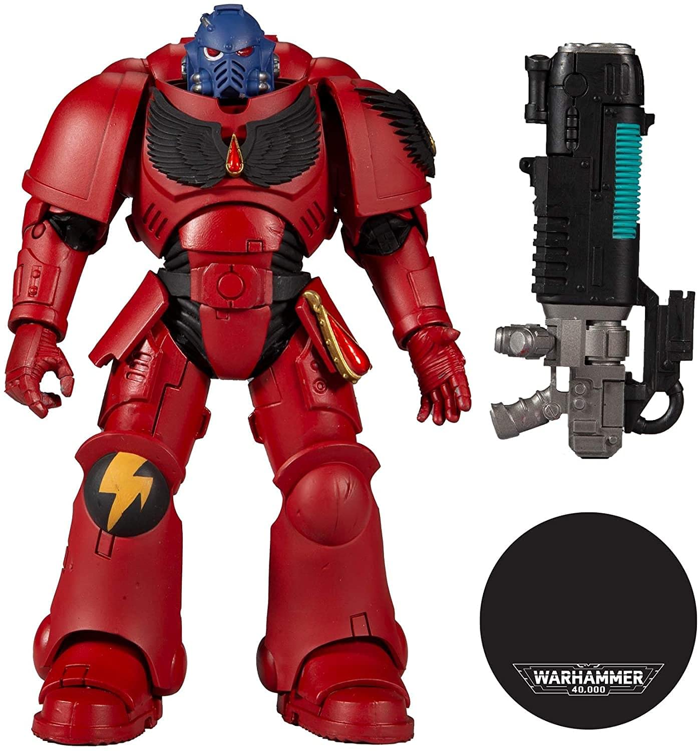 McFarlane Toys Warhammer 40,000 Blood Angel Primaris Space Marine Hellblaster 7" Action Figure