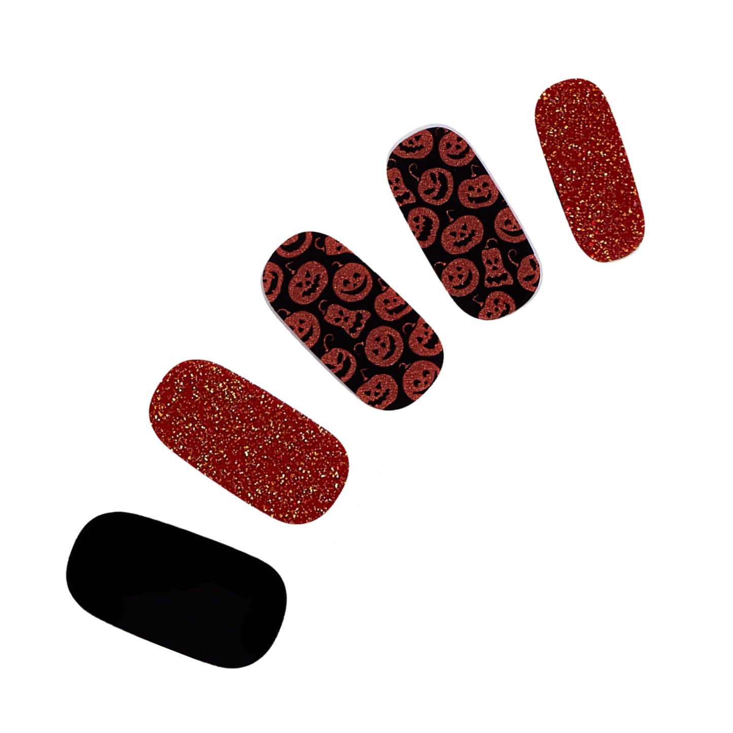 Dashing Diva Gloss Nail Strips - Hallow Queen | UV Free, Chip Resistant, Long Lasting Gel Nail Stickers | Contains 32 Nail Wraps, 1 Prep Pad, 1 Nail Beauty & Personal Care Dashing Diva