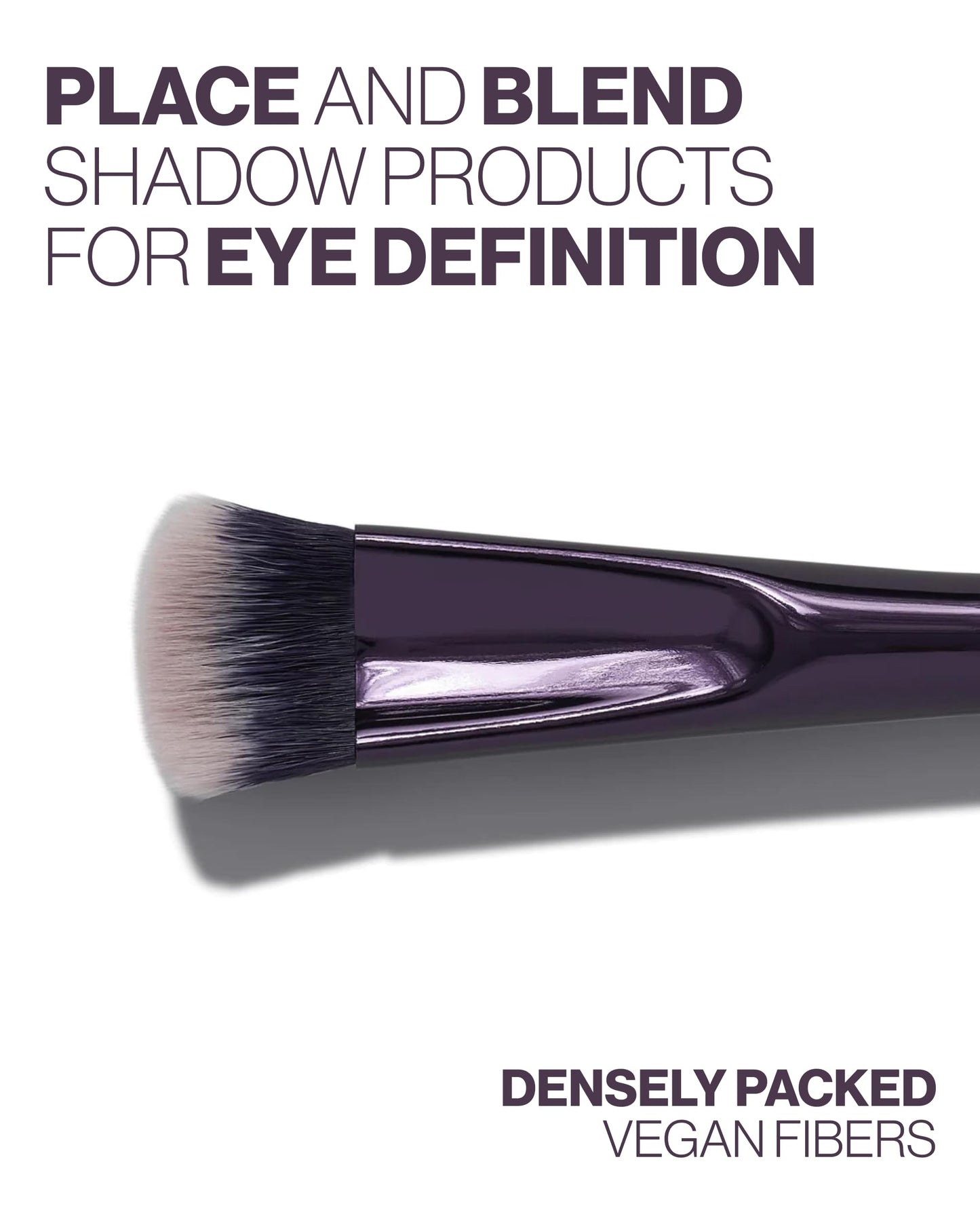 Anisa Beauty Eye Crescent Crease Brush | Professional Soft Dense Vegan Brush for Blending Cream, Liquid, and Powder Eyeshadow | Crescent Head Shape
