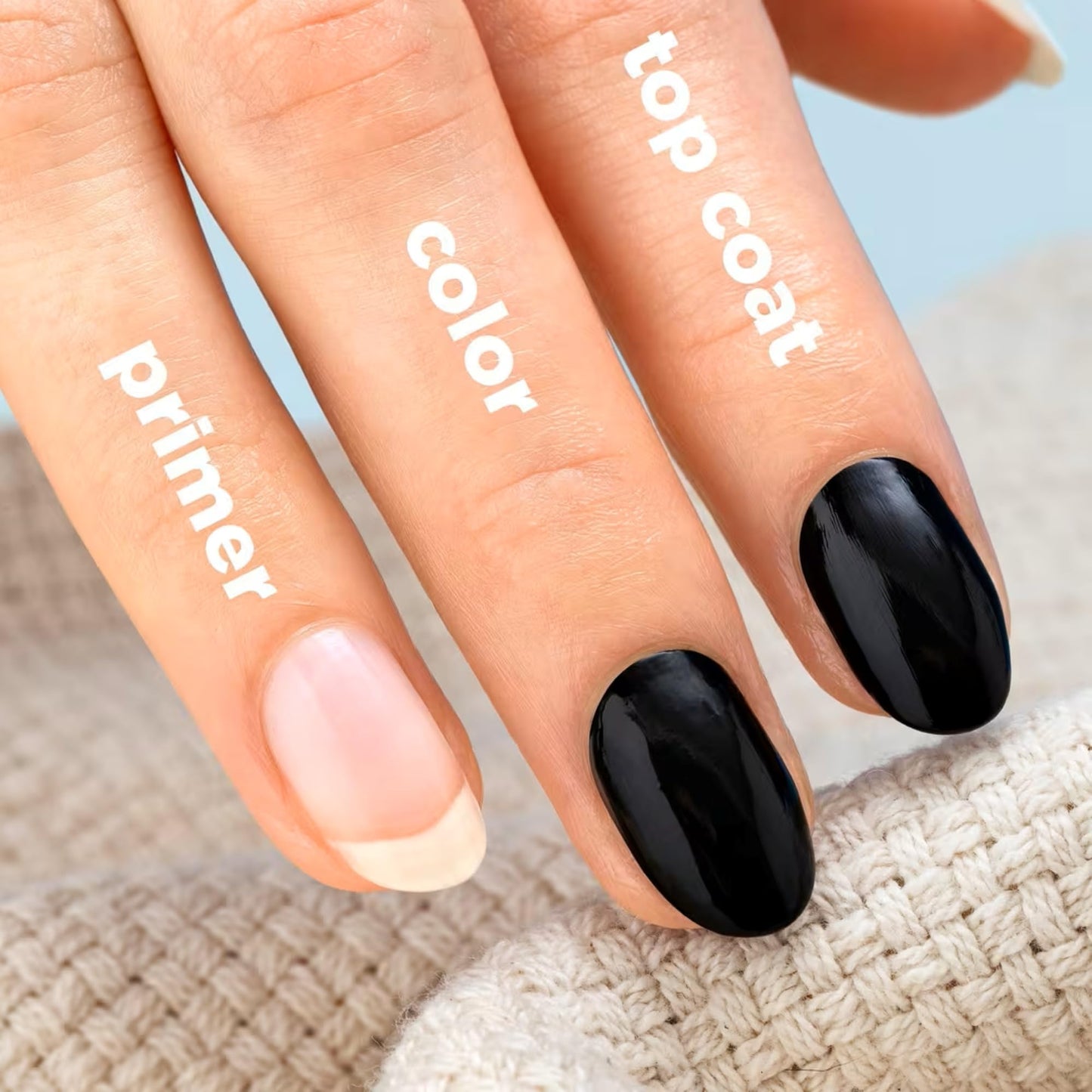 Sally Hansen Miracle Gel Salon Quality Nail Polish | Gel-Like Formula, Two-Step System, No UV Light Needed, Long Lasting | Opaque, | Opaque, Glossy |