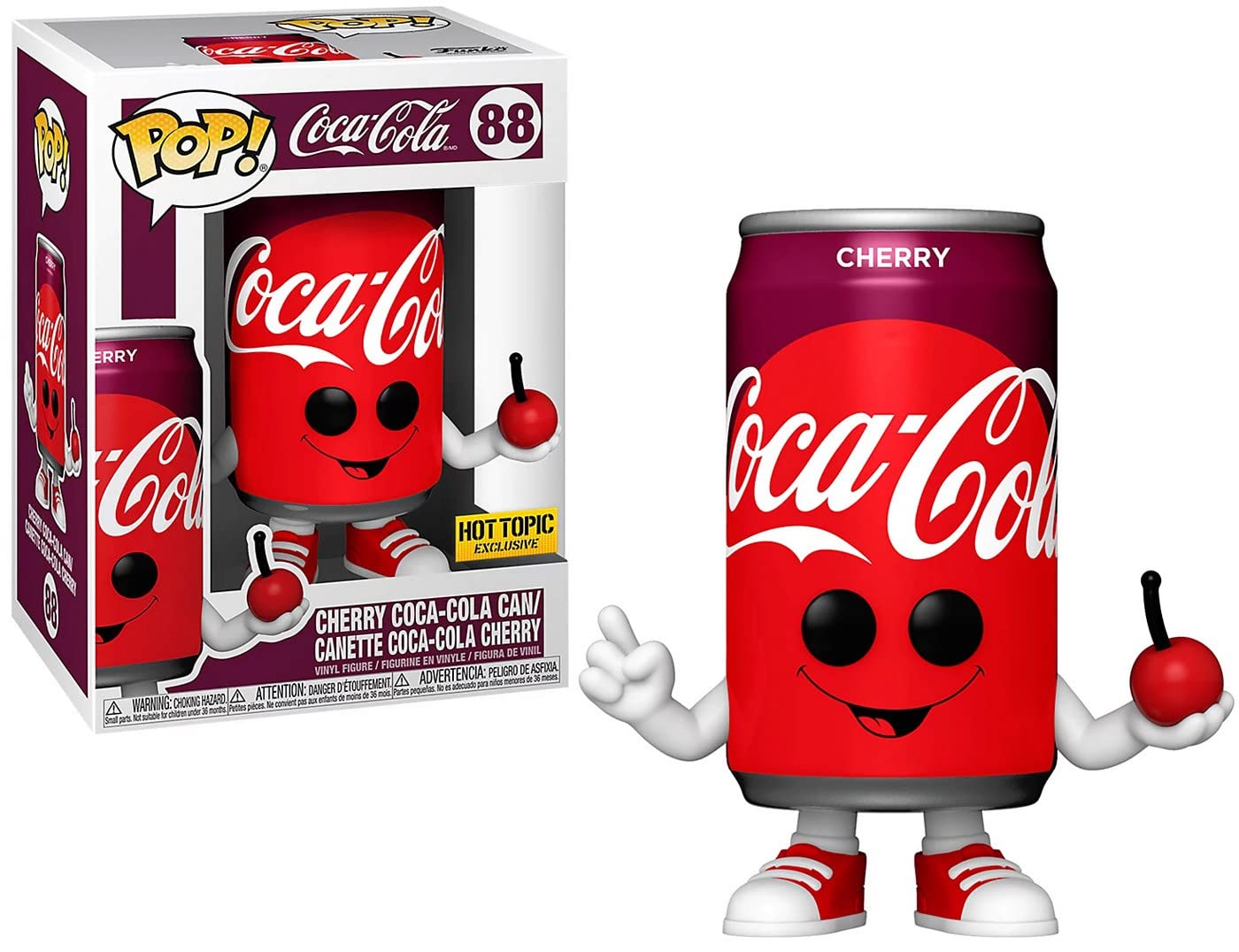 Funko Pop! Coca-Cola Cherry Coco-Cola Can Exclusive #88– MarvelsAura