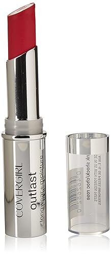 CoverGirl Outlast Longwear Lipstick, Pink Shock, 0.13 Ounce