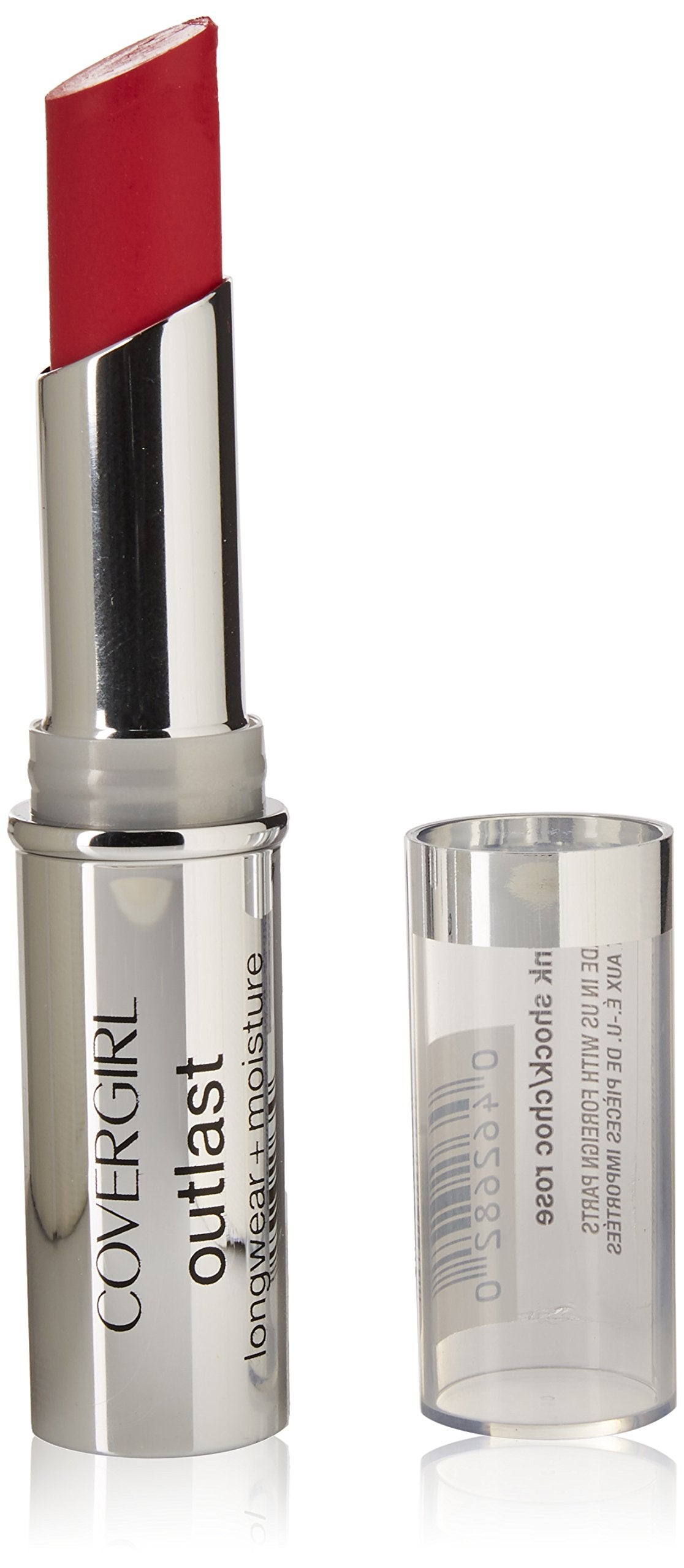 CoverGirl Outlast Longwear Lipstick, Pink Shock, 0.13 Ounce