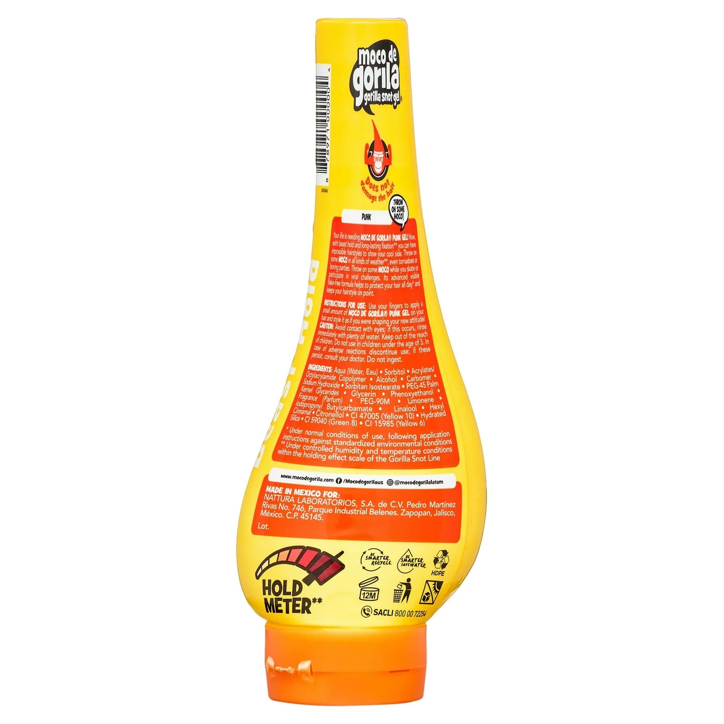 MOCO DE GORILA Punk Extreme Hold Gel, 11.99 oz (Pack of 10)