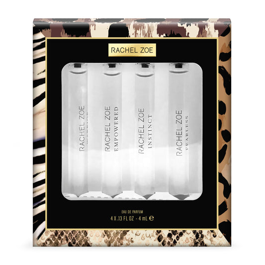 Rachel Zoe Perfume Gift Set - Travel Size Perfume, Eau de Parfum for Women - Collection of Four Unique Fragrances - Ideal Gift Set for Women - 4 pc Beauty & Personal Care Rachel Zoe