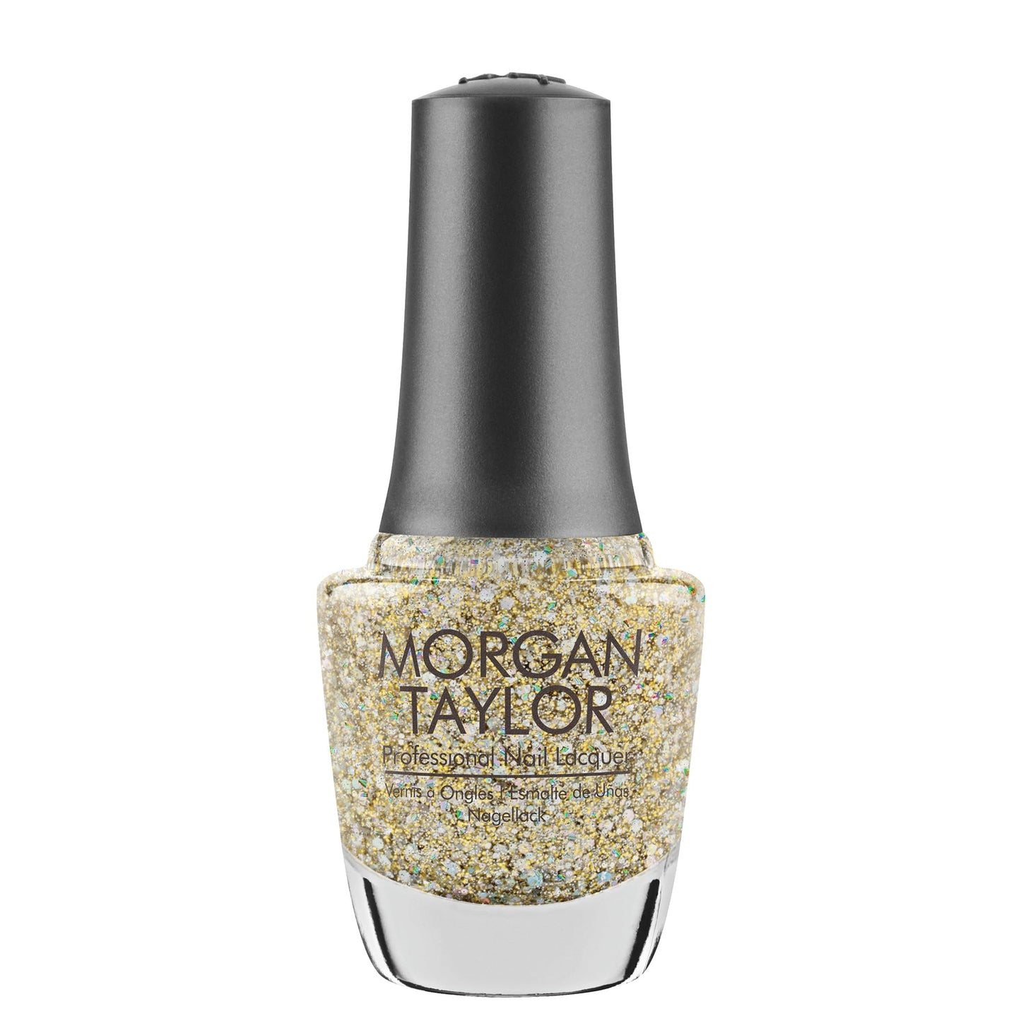 Morgan Taylor Nail Lacquer (Grand Jewels) Gold Sparkle Professional Lacquer, Vibrant, Chip-Resistant, Fast-Drying, Long-Lasting, High-Shine, Perfect Beauty & Personal Care Morgan Taylor