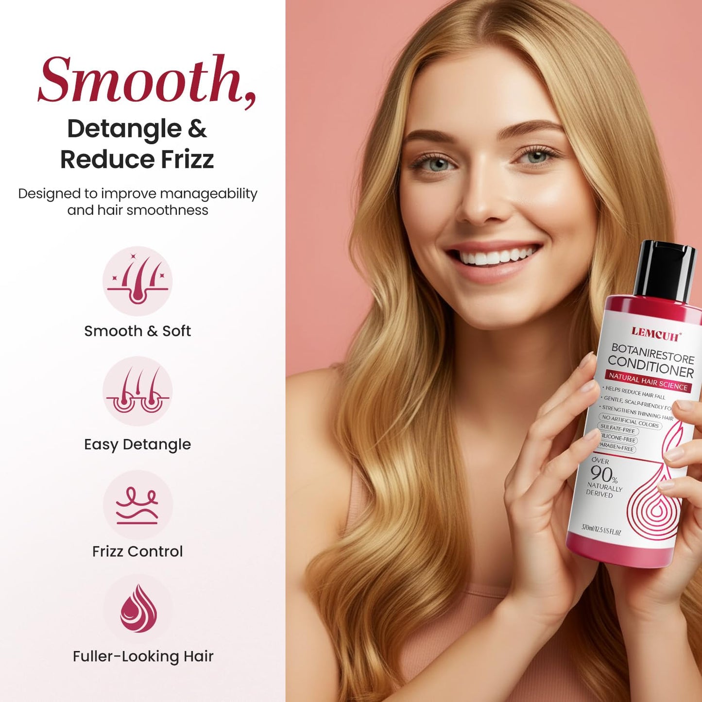 Onion Shampoo and Conditioner For Hair Growth - Onion Hydrosol Shampoo Duo With Biotin, Rosemary For Thinning and Healthier Thicker hair - Paraben