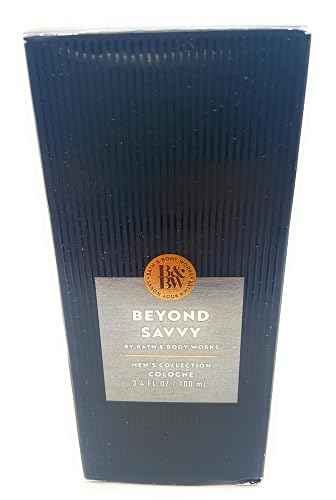 Bath and Body Works Beyond Savvy Men's Collection Cologne 3.4 Fluid Ounce Spray