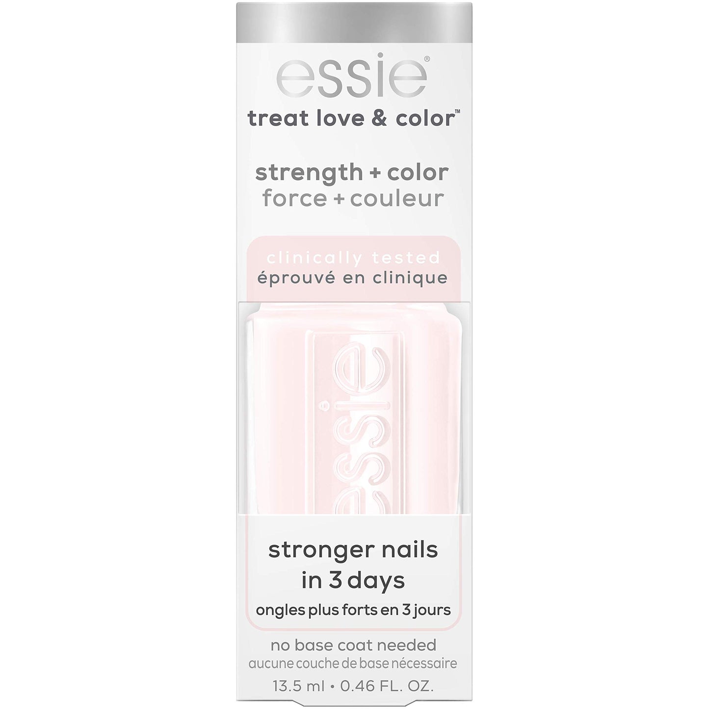 essie Treat,Love and Color, Strength and Color Nail Care Polish, Sheers to You, Sheer Pink, 0.46 Ounce Beauty & Personal Care essie