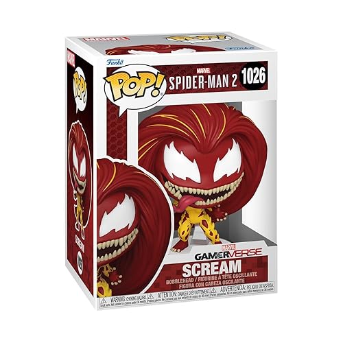 Funko Pop Marvel: Gamerverse - Spider-Man 2: Scream - Spider-Man 2 Video Game - Collectable Vinyl Figure - Gift Idea - Official Merchandise - Toys…