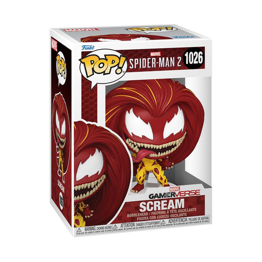 Funko Pop Marvel: Gamerverse - Spider-Man 2: Scream - Spider-Man 2 Video Game - Collectable Vinyl Figure - Gift Idea - Official Merchandise - Toys…