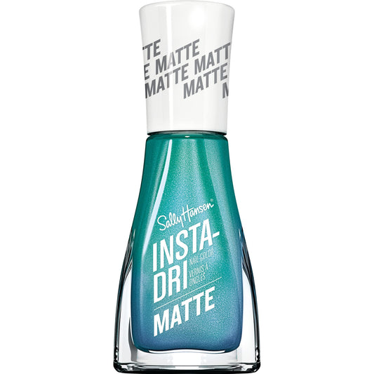 Sally Hansen Insta Dri Matte Metallics, Smouldering Teal, 0.31 Fl Oz (Pack of 1) Beauty & Personal Care Sally Hansen