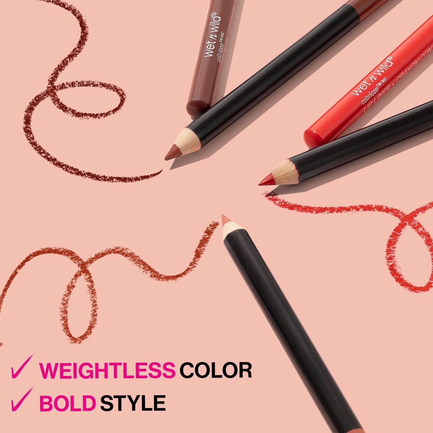 wet n wild Lip Liner Pencil Color Icon Lip Color Makeup, Fab Fuchsia Beauty & Personal Care wet n wild
