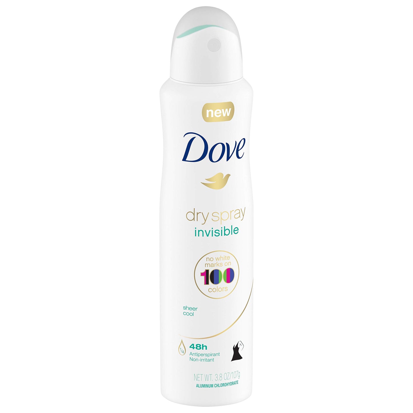 Dove Sheer Cool Invisible Dry Spray Antiperspirant Deodorant 3.8 oz Beauty and Personal Care Dove