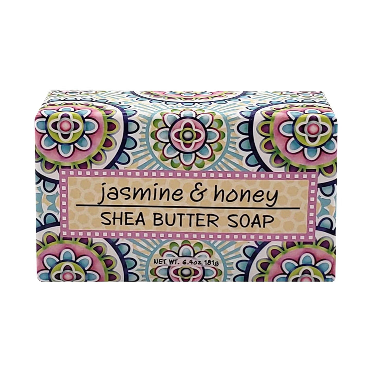 Greenwich Bay Trading Co., Jasmine and Honey Shea Butter Soap, Set of 12 Bars, 2 Ounces Each