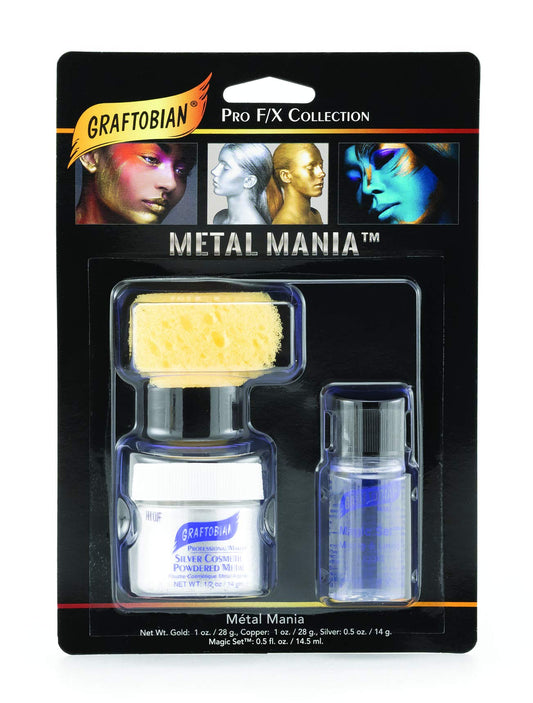Cosmetic Powdered Metals - Metal Mania Silver