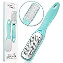 Relax Tony Callus & Dead Skin Remover - Dual-Sided - for Wet & Dry Exfoliation: Scrub, File & Rasp for Smooth Feet - Pedicure Tool - Foot File Callus