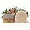 Zero Waste MVMT Conditioner Bar | Cedar + Patchouli | Eco-friendly Conditioner with Travel Container | Natural Salon Quality Conditioner, Zero Waste