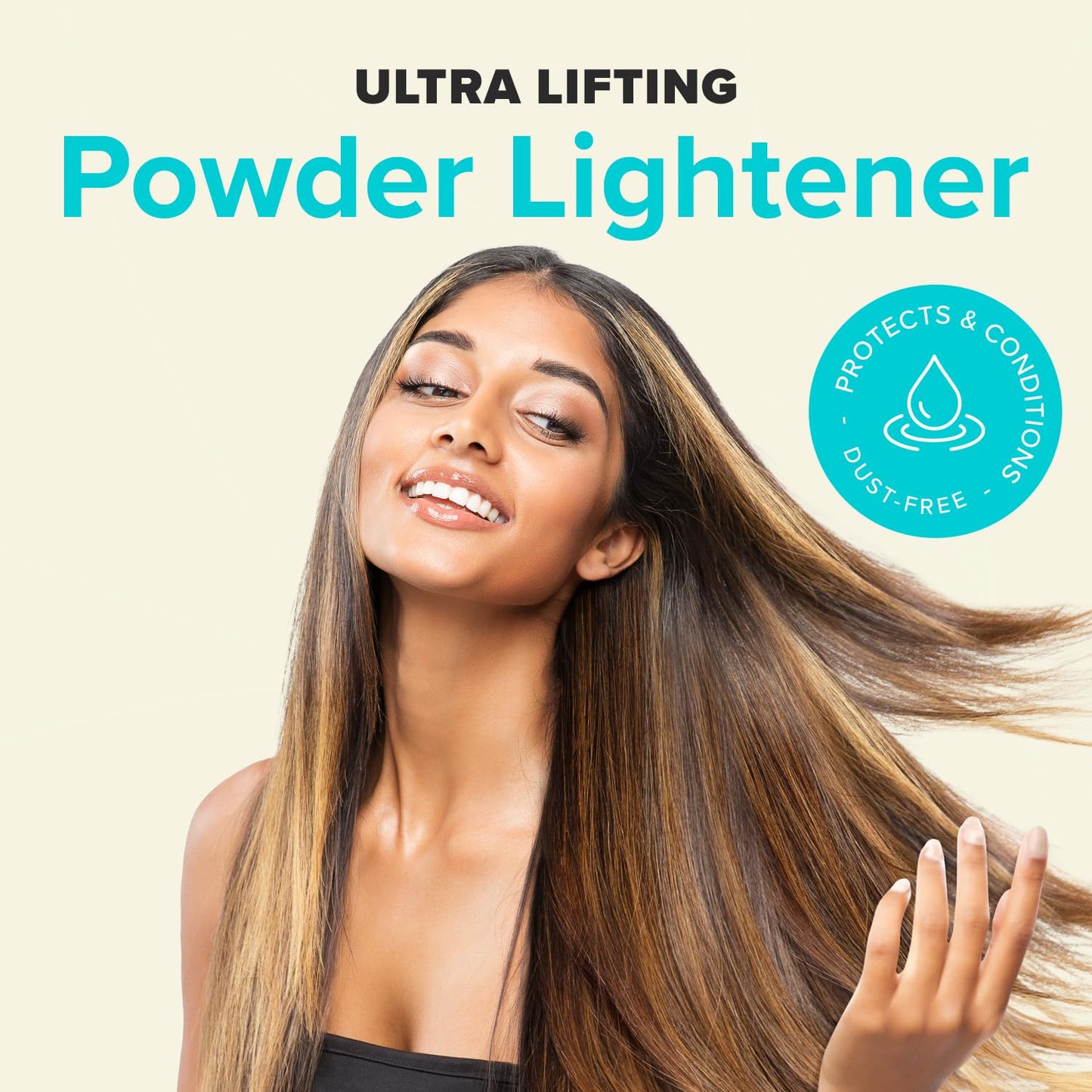 Odeon Professional Ultra-Lifting Hair Lightener Powder 16oz - Dust-Free Formula, Lifts Up to 7 Levels - Versatile Bleach for Balayage, Highlights