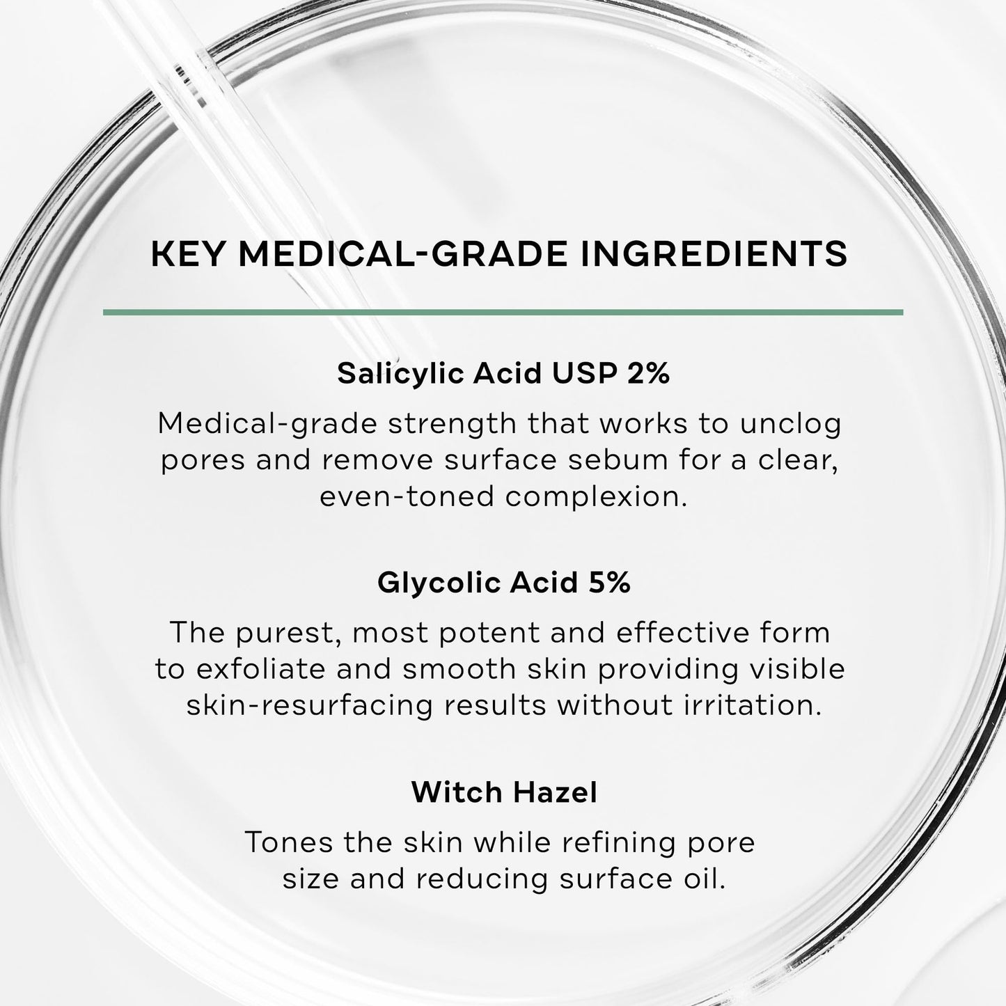 Replenix Gly-Sal Clarifying Acne Pads, 60 Count, Medical-Grade Glycolic Acid & 2% Salicylic Acid Exfoliating Pads for Acne-Prone Skin, Help Clear