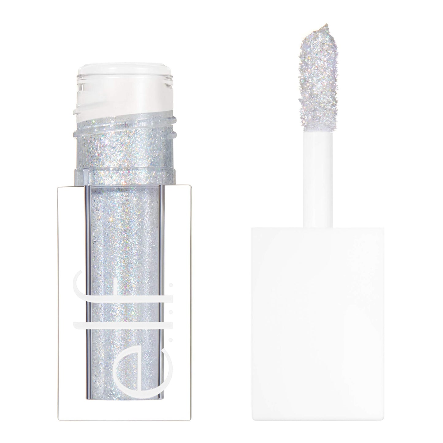 e.l.f. Liquid Glitter Eyeshadow, Long Lasting, Quick-Drying, Opaque, Gel-Based Eyeshadow For Creating High-Impact,  Disco Queen, 0.10 Fl Oz
