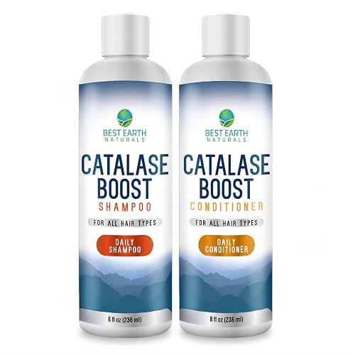 Best Earth Naturals Catalase Boost Shampoo and Conditioner Combo Set