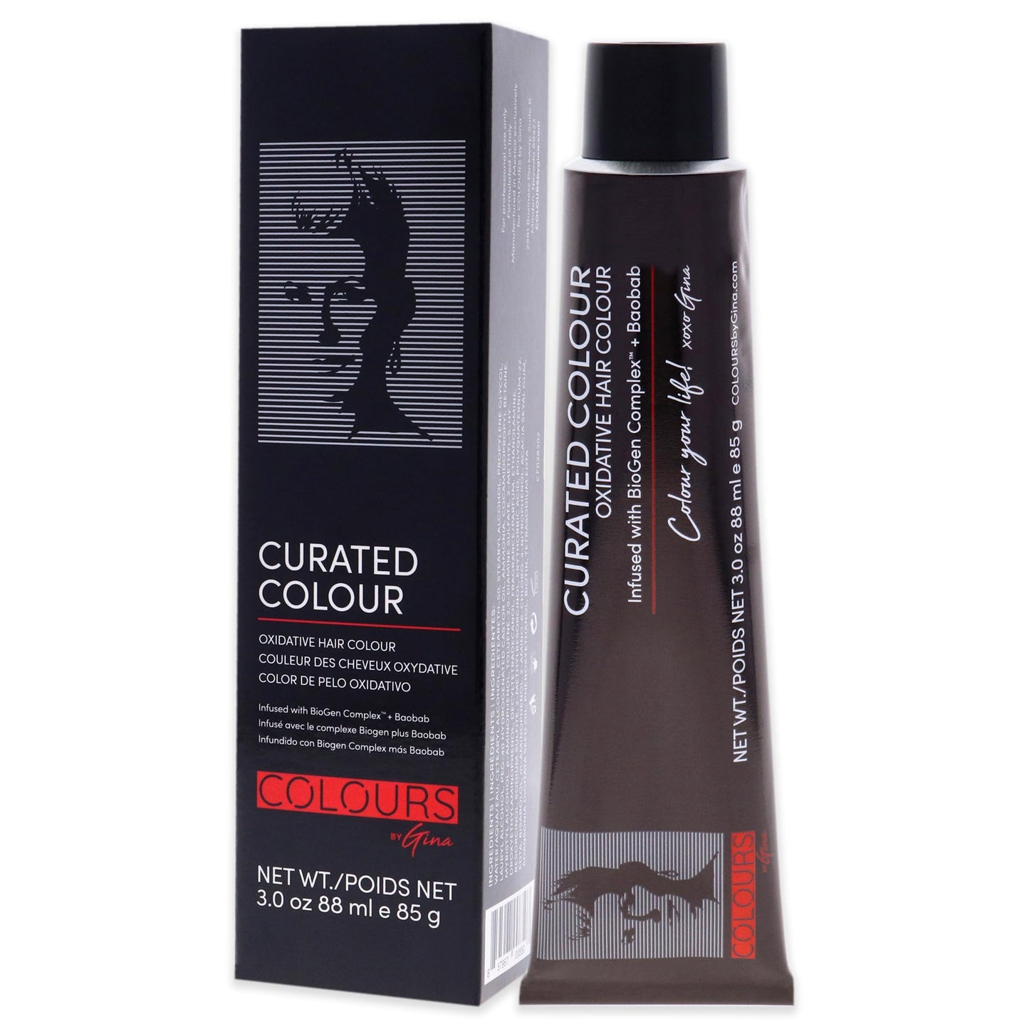 Colours By Gina Curated Colour - 6.4-6C Dark Copper Blonde by Colours By Gina for Unisex - 3 oz Hair Color