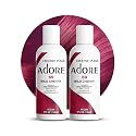 Adore Semi Permanent Hair Color (069 Wild Cherry) (2 Pack) | Vegan & Cruelty-Free Red Hair Dye | No Ammonia, No Peroxide, No Alcohol | 4 Fl Oz