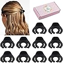 MAORULU Hair Clip, Tiny Octopus Hair Clip for Thin/Medium Thick Hair Women Girls Kids, 1.5 Inch Mini Hair Jaw Clips Matte, 10 Pack with Gift Box