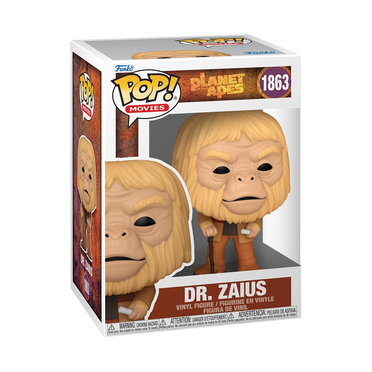 Funko Pop Movies: Planet of The Apes - Dr. Zaius - Collectable Vinyl Figure - Gift Idea - Official Merchandise - Toys for Kids & Adults - Sci-Fi Fans