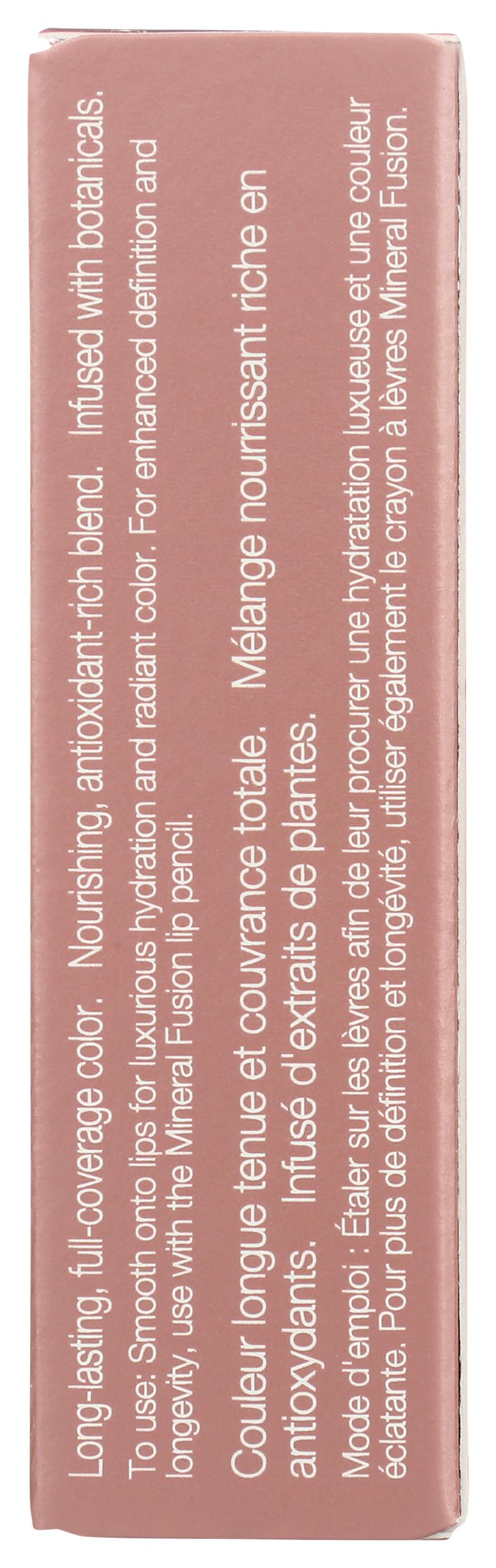 Velvet Finish Lipstick - Nude by Mineral Fusion for Women - 0.13 oz Lipstick