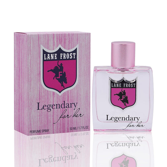 Lane Frost Legendary For Her Perfume - Western-Inspired Women’s Fragrance with Plum, Vanilla, and Amber - Long Lasting Feminine Perfume Spray - Modern