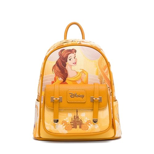 Wondapop Disney Beauty and the Beast Belle 11" Vegan Leather Fashion Mini Backpack