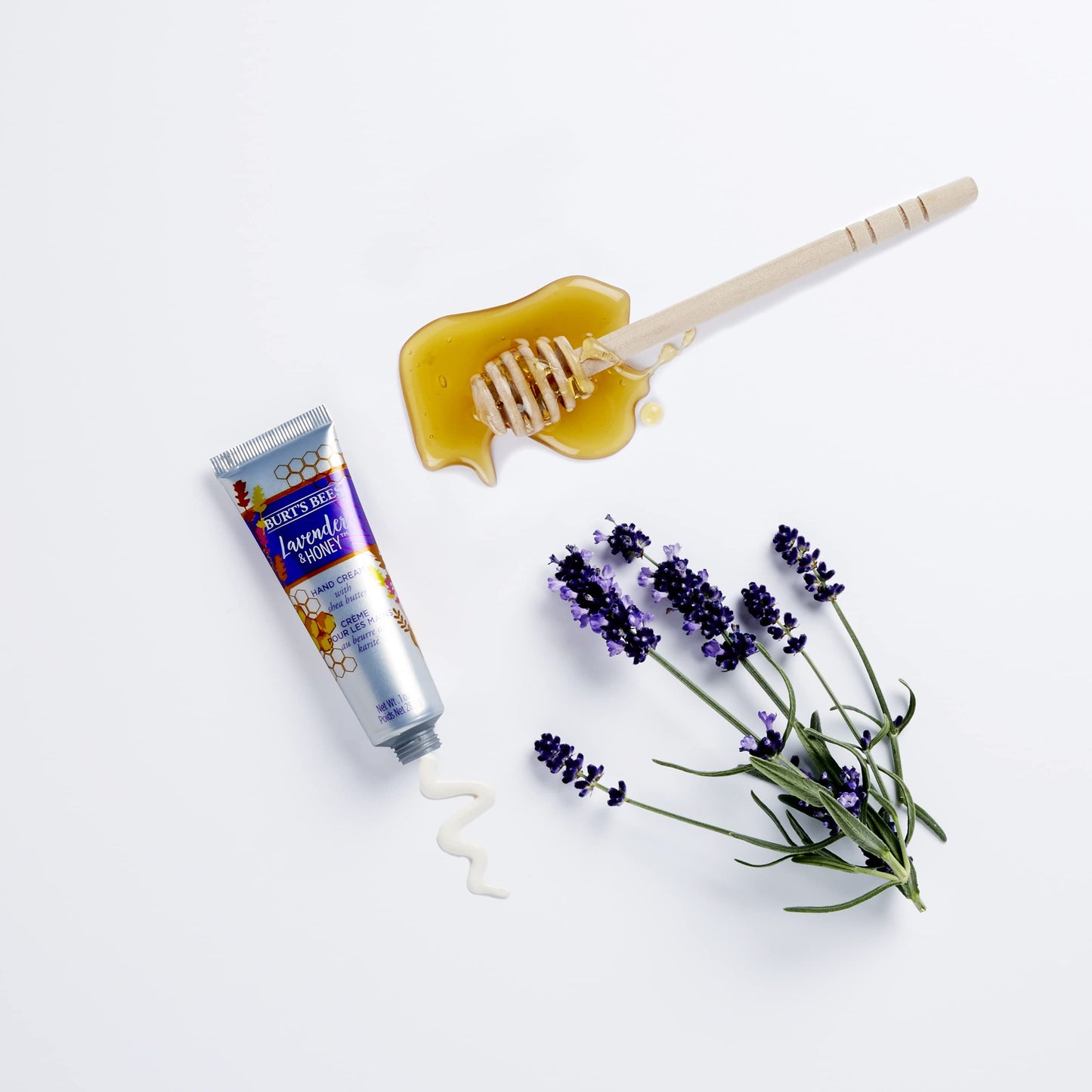 Burt’s Bees Lavender and Honey Hand Cream with Shea Butter, 1 Ounce