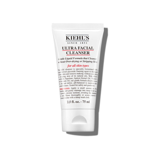 Kiehl's Ultra Facial Cleanser, Lightweight Foamy Facial Cleanser, Enriched Formula that Replenishes Skin Barrier, Gently Exfoliates and Moisturizes