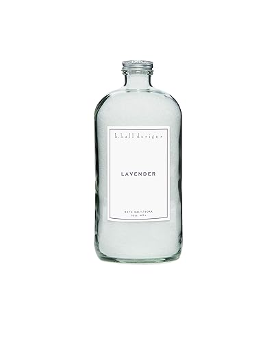 k. hall designs Lavender Bath Soak 32 oz.